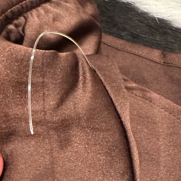 NWOT  SHOW ME YOUR MUMU-Taylor Tube Maxi Dress Color:Chocolate Satin Size: XL - Picture 9 of 10